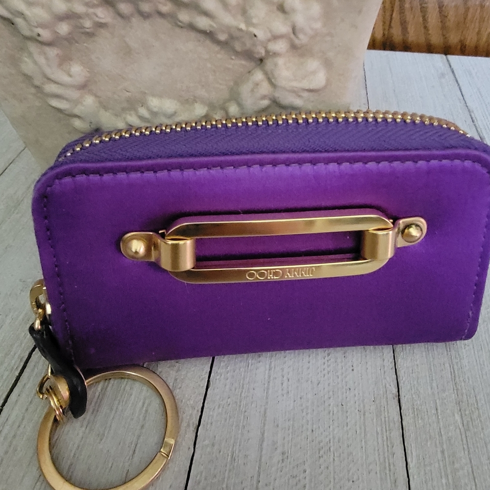 Jimmy Choo card holder and key chain